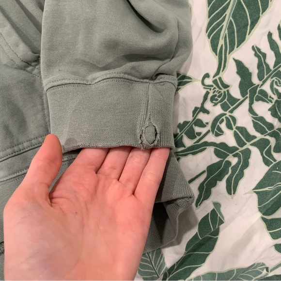 GAP sage green hoodie - Picture 4 of 6